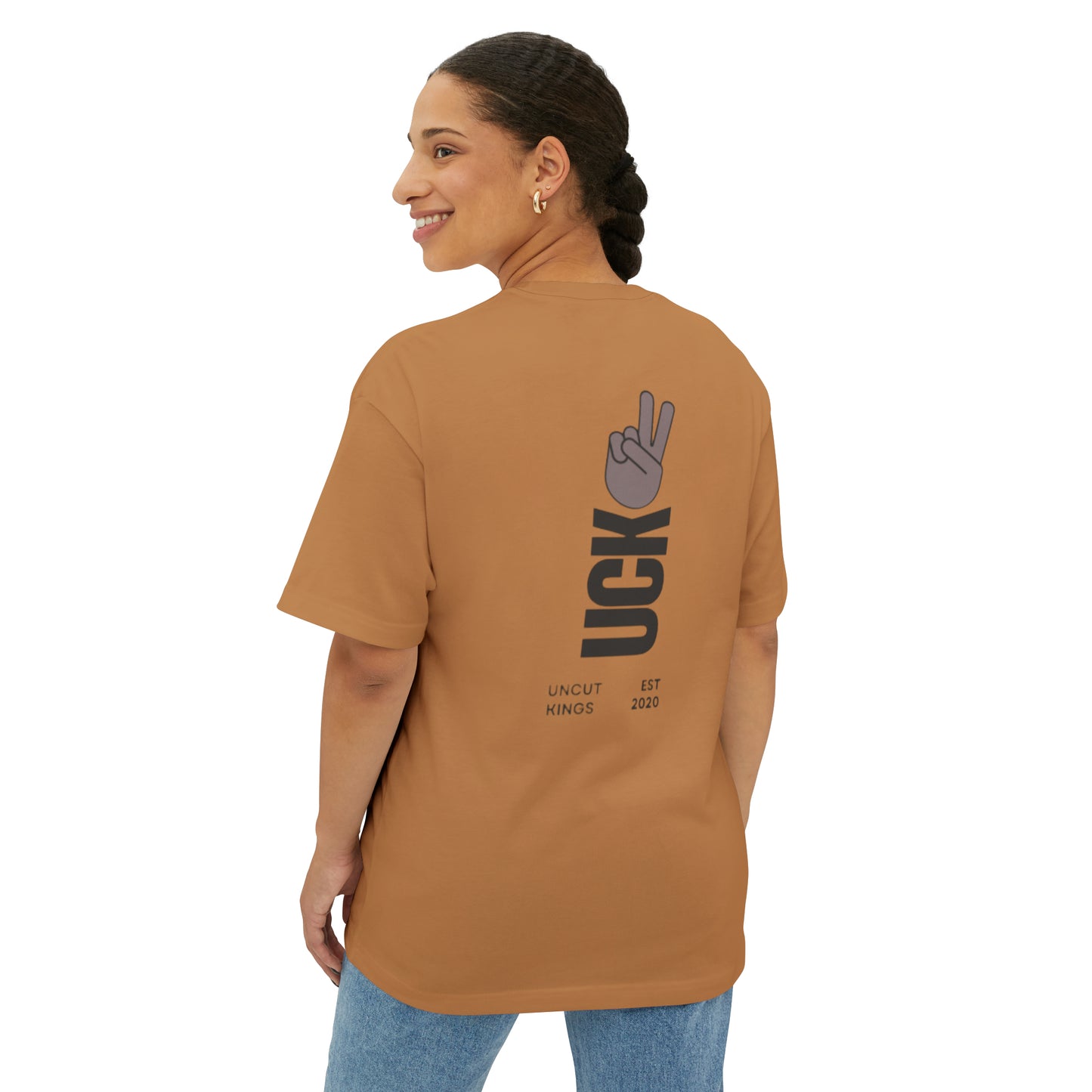 “Dueces” Oversized Tee