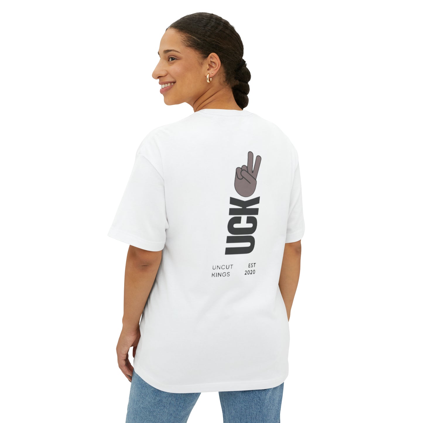 “Dueces” Oversized Tee