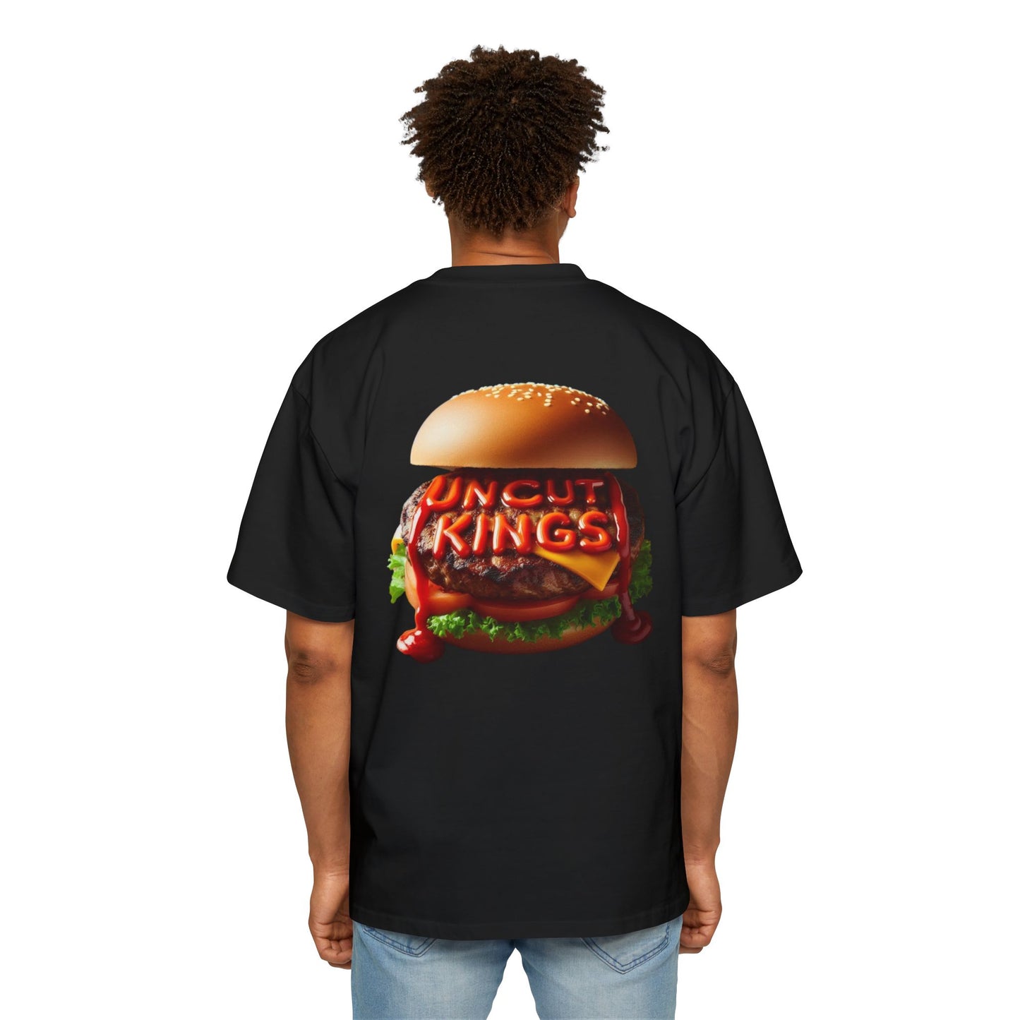 Cheeseburger Oversized Tee