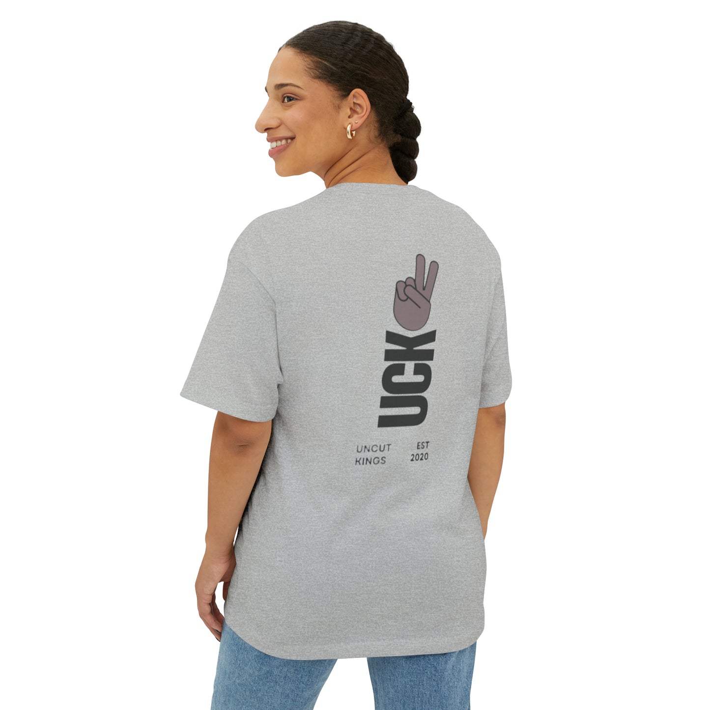 “Dueces” Oversized Tee