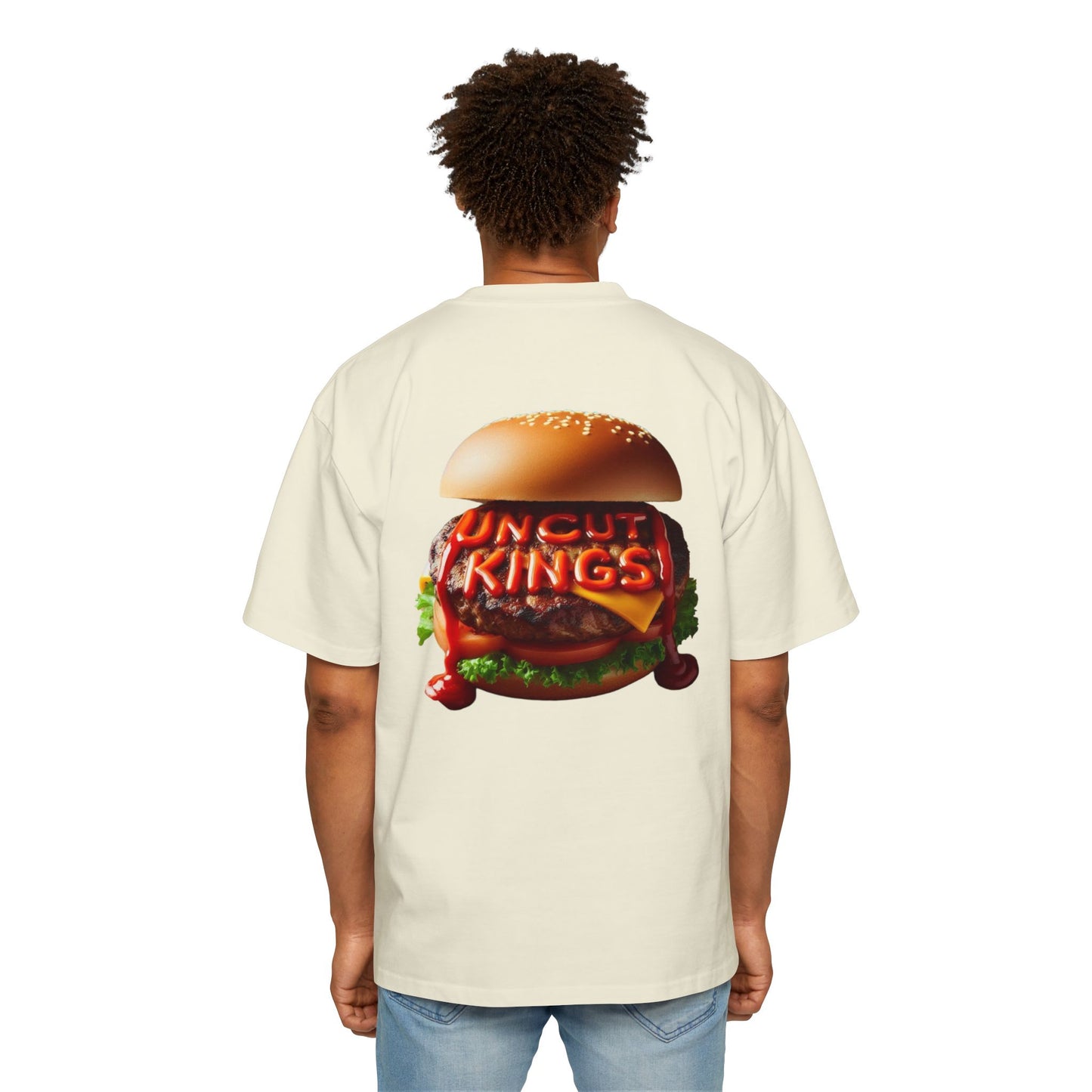 Cheeseburger Oversized Tee