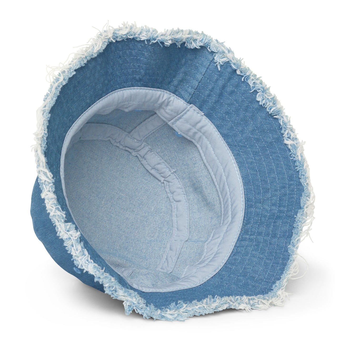 “Drippin” denim bucket hat